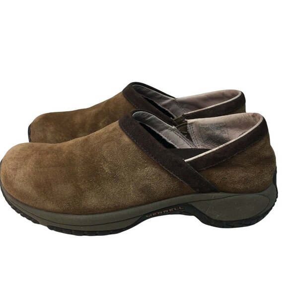 Comfort Slip On Shoes Mules Suede Air Cushion Clogs Soft Sole Size 7 u - Picture 8 of 10